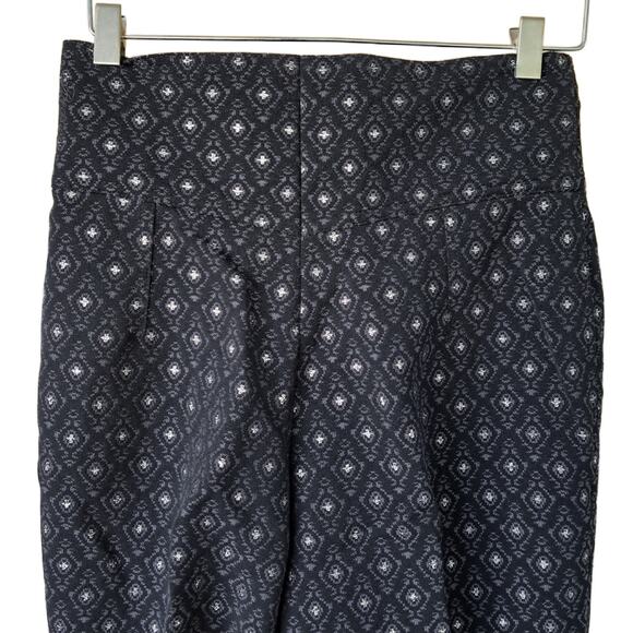 Bogner Dona Stirrup Ski Pants in Black Gray SIlver Jacquard Size 10 (runs small) - Picture 5 of 10